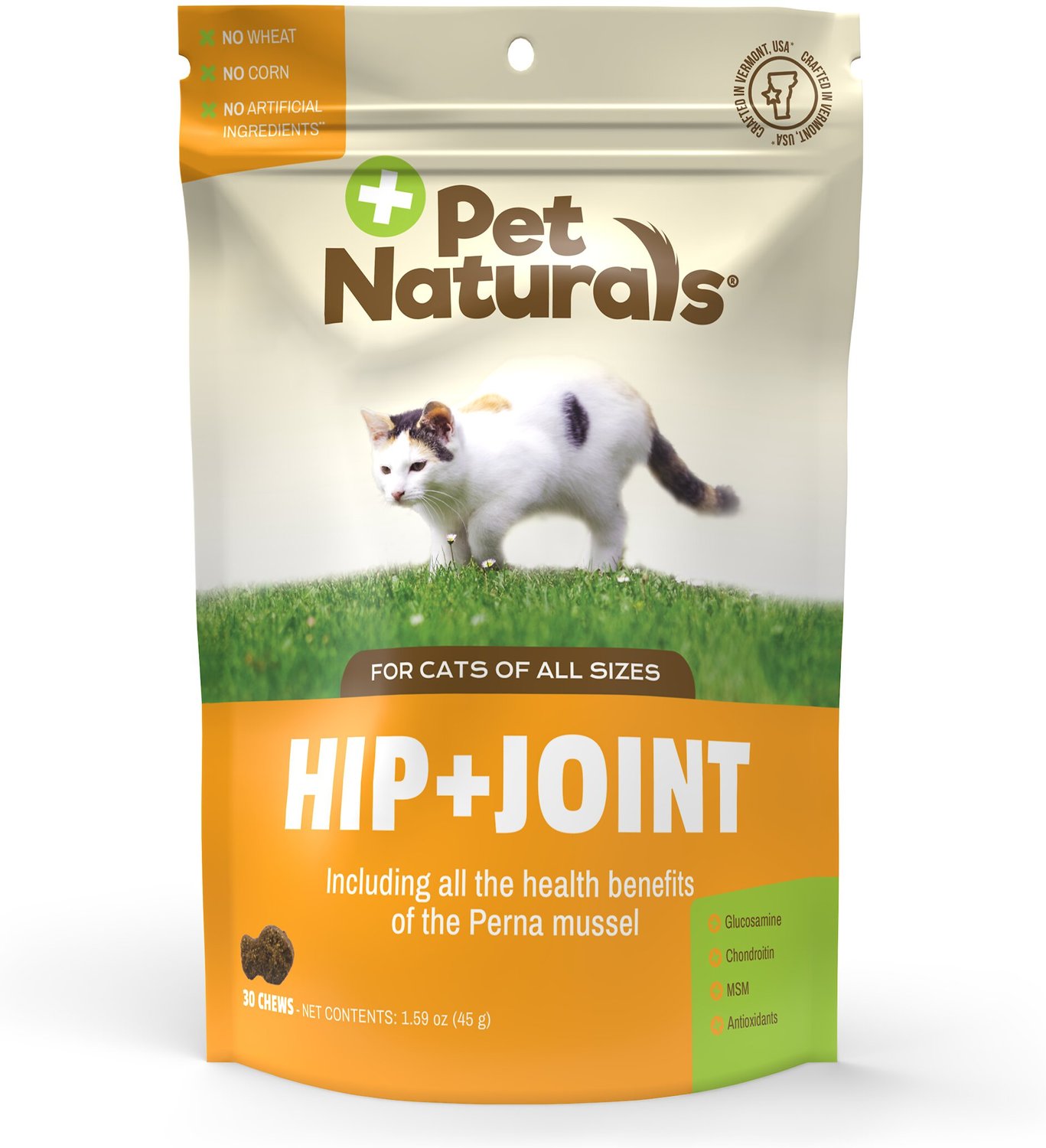 PET NATURALS Hip + Joint Cat Chews, 30 count - Chewy.com