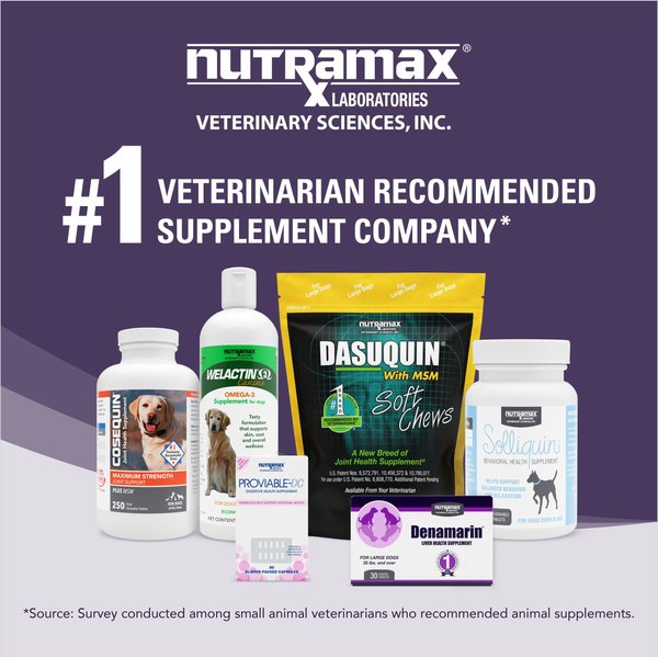 Show full view: Nutramax Denamarin for Liver Health Tablets for Small Dogs & Cats, 30 count slide 8 of 10