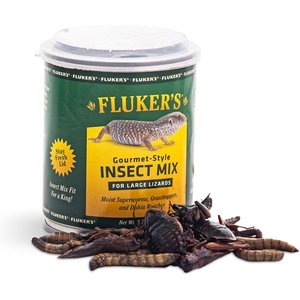 Fluker's Gourmet Canned Mixed Insects Reptile Food, 2.75-oz bag