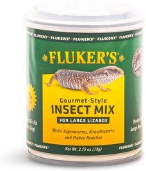 Fluker's Gourmet Canned Mixed Insects Reptile Food, 2.75-oz bag slide 2 of 4