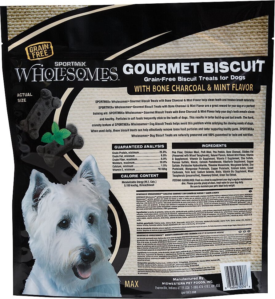 SPORTMiX Wholesomes GrainFree Medium Gourmet Biscuit with Bone