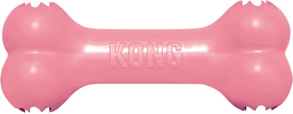 Kong Puppy Durable Rubber Treat Dog Toy, Extra Small Pink ( 1.4 )