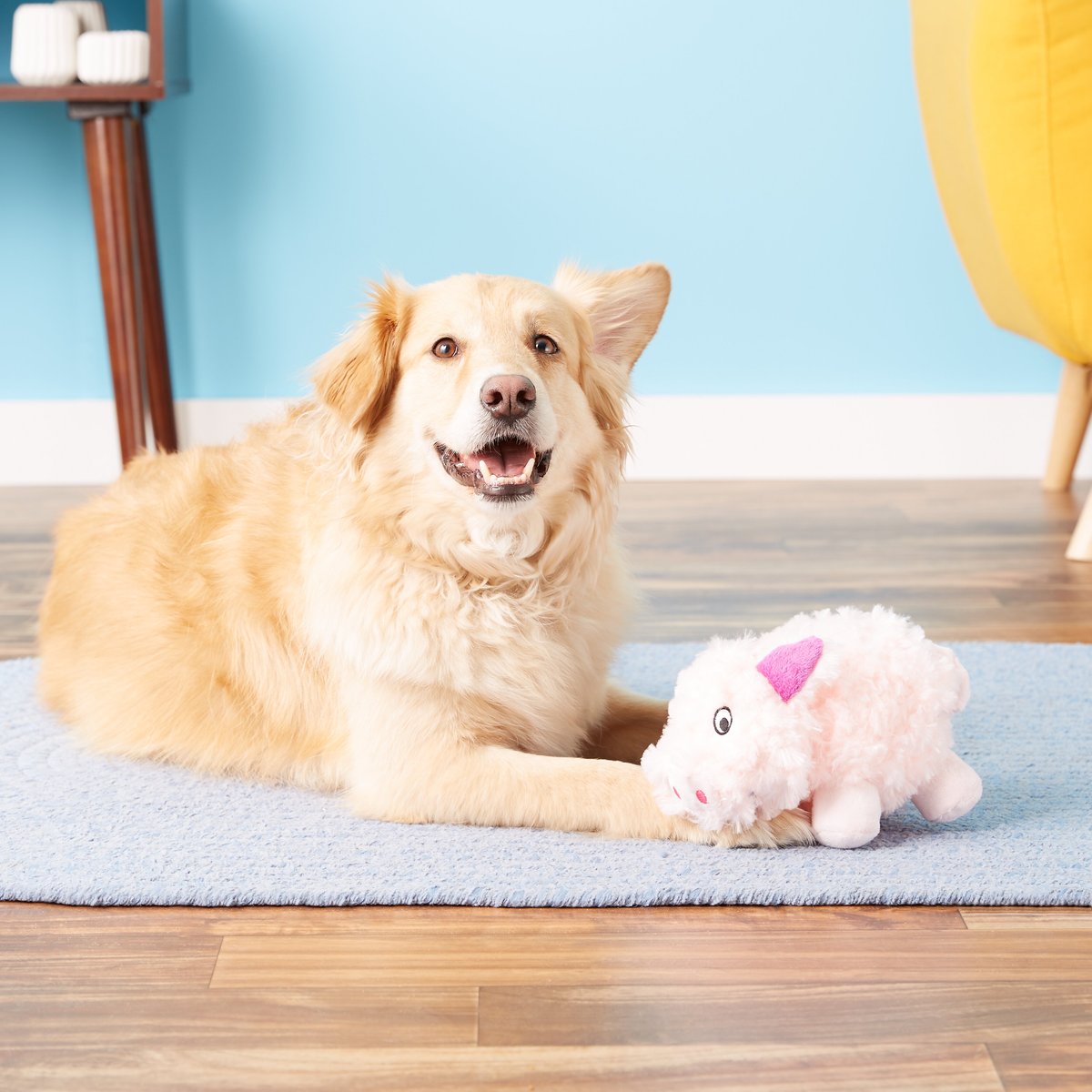 KONG Barnyard Cruncheez Pig Dog Toy, Large - Chewy.com 