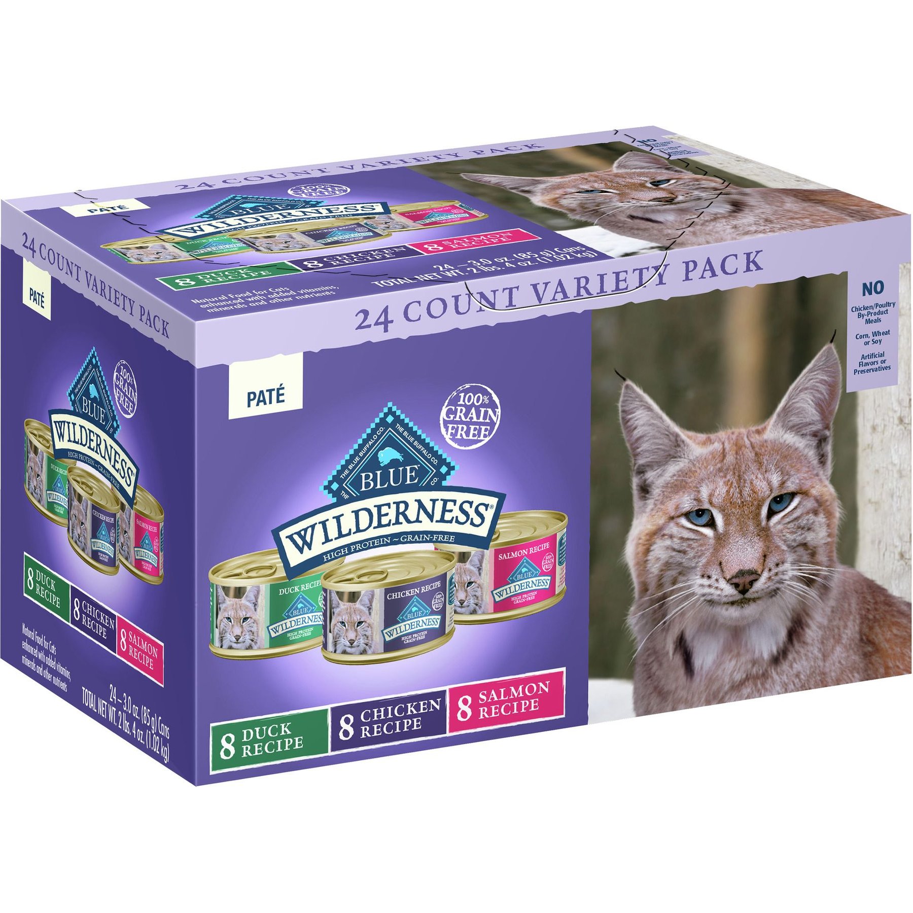 Blue wilderness rabbit cat food sale