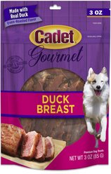 Cadet Cadet Gourmet Duck Breast Dog Treats, 3-oz bag