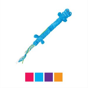 KONG Winders Tails Dog Toy, Alligator, Color Varies