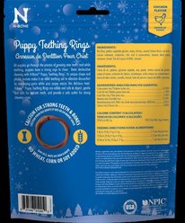 N-Bone Chicken Flavor 6 Rings Holiday Puppy Teething Rings Chew Treats, 7.2-oz bag slide 2 of 6