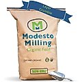 Modesto Milling Organic 17% Protein Layer Crumbles Chicken Feed, 40-lb bag