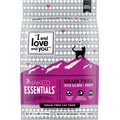 I and Love and You Naked Essentials Salmon and Trout Recipe Grain-Free Dry Cat Food, 3.4-lb bag