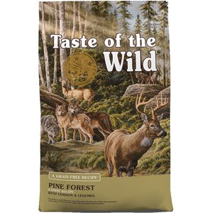Taste of the Wild Pine Forest Grain-Free Dry Dog Food, 5-lb bag