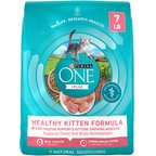 Purina ONE +Plus Healthy Kitten Formula Natural Dry Cat Food, 7-lb bag