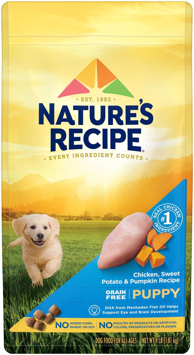 NATURE S RECIPE Grain Free Puppy Chicken Sweet Potato Pumpkin