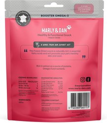 Marly & Dan Booster Omega-3 Salmon Flavored Freeze-Dried Dog Treats, 3.5-oz bag slide 2 of 2