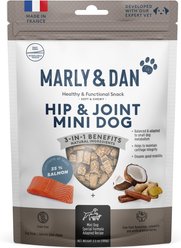 Marly & Dan Hip & Joint Salmon Flavored Soft & Chewy Small Dog Treats, 3.5-oz bag