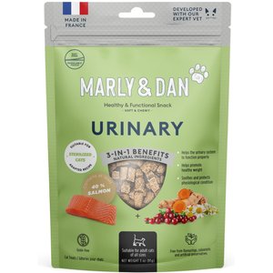 Marly & Dan Salmon Treats For Cats With Brewers Yeast & Green Tea 