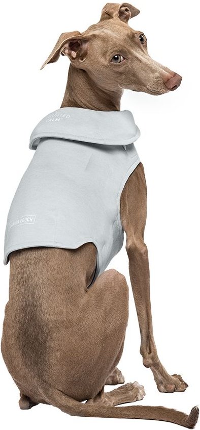Canada Pooch Weighted Dog Calming Vest, Grey- Large
