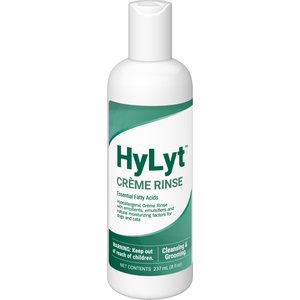 HyLyt Hypoallergenic Creme Rinse with Essential Fatty Acids for Dogs & Cats, 8-oz bottle