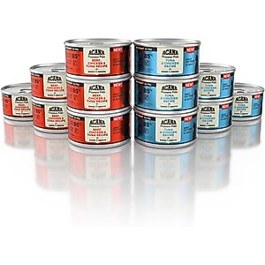 ACANA Premium Pate Surf & Turf Variety Pack Wet Cat Food, 3-oz can, case of 12