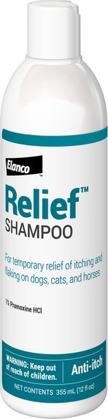 Relief Shampoo with Pramoxine & Colloidal Oatmeal for Dogs & Cats, 12-oz bottle slide 1 of 5