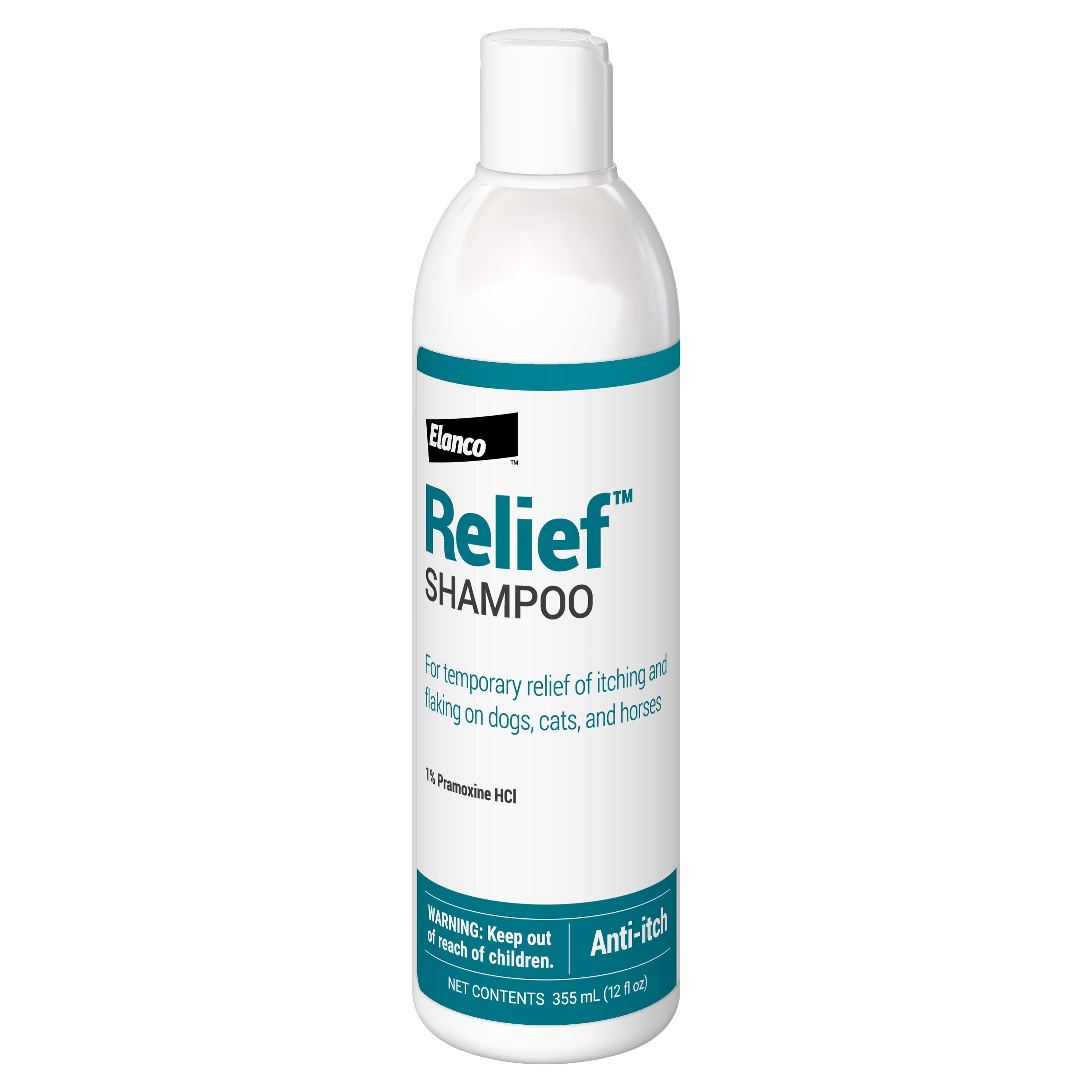 RELIEF Shampoo with Pramoxine & Colloidal Oatmeal for Dogs & Cats