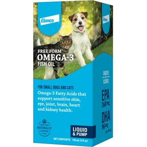 Free Form Fatty Acid Liquid for Dogs & Cats, 4-oz bottle
