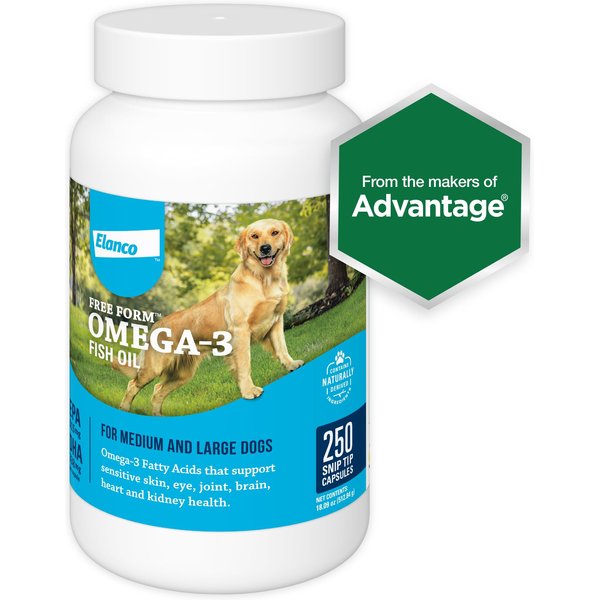 OMEGA CAPS HP Snip Tips for Medium Large Dogs 250 count Chewy