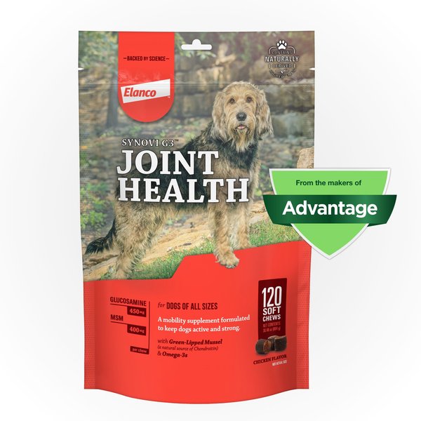 Vetoquinol Flexadin Advanced with UCII Collagen Soft Chews Joint Supplement for Dogs & Cats