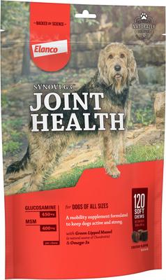 Show full view: Synovi G3 Soft Chews Joint Supplement for Dogs, 120 count slide 4 of 11