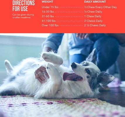 Show full view: Synovi G3 Soft Chews Joint Supplement for Dogs, 120 count slide 7 of 11