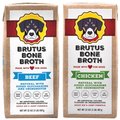 Brutus Broth Bone Broth Beef Flavor Hip & Joint + Bone Broth Chicken Flavor Hip & Joint Dog Food Topper