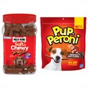 Pup-Peroni Original Beef Flavor + Milk-Bone Beef & Filet Mignon Recipe Dog Treats
