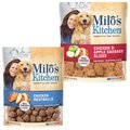 Milo's Kitchen Chicken Meatballs + Chicken & Apple Sausage Slices Dog Treats