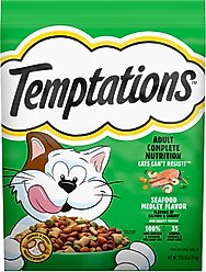 Temptations Seafood Medley Flavor Adult Dry Cat Food, 13.5-lb bag