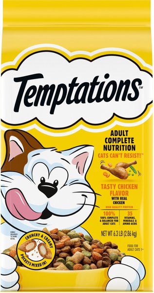 Temptations Tasty Chicken Flavor Adult Dry Cat Food