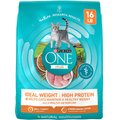 Purina ONE Ideal Weight Adult Dry Cat Food, 16-lb bag