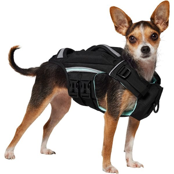 FRISCO Ripstop Dog Life Jacket, Orange, Medium