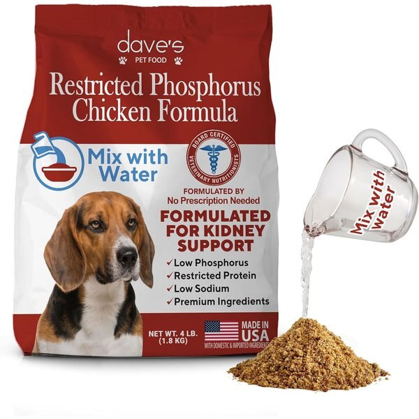 DAVE'S PET FOOD Kidney Support with Renal Support Chicken Formula