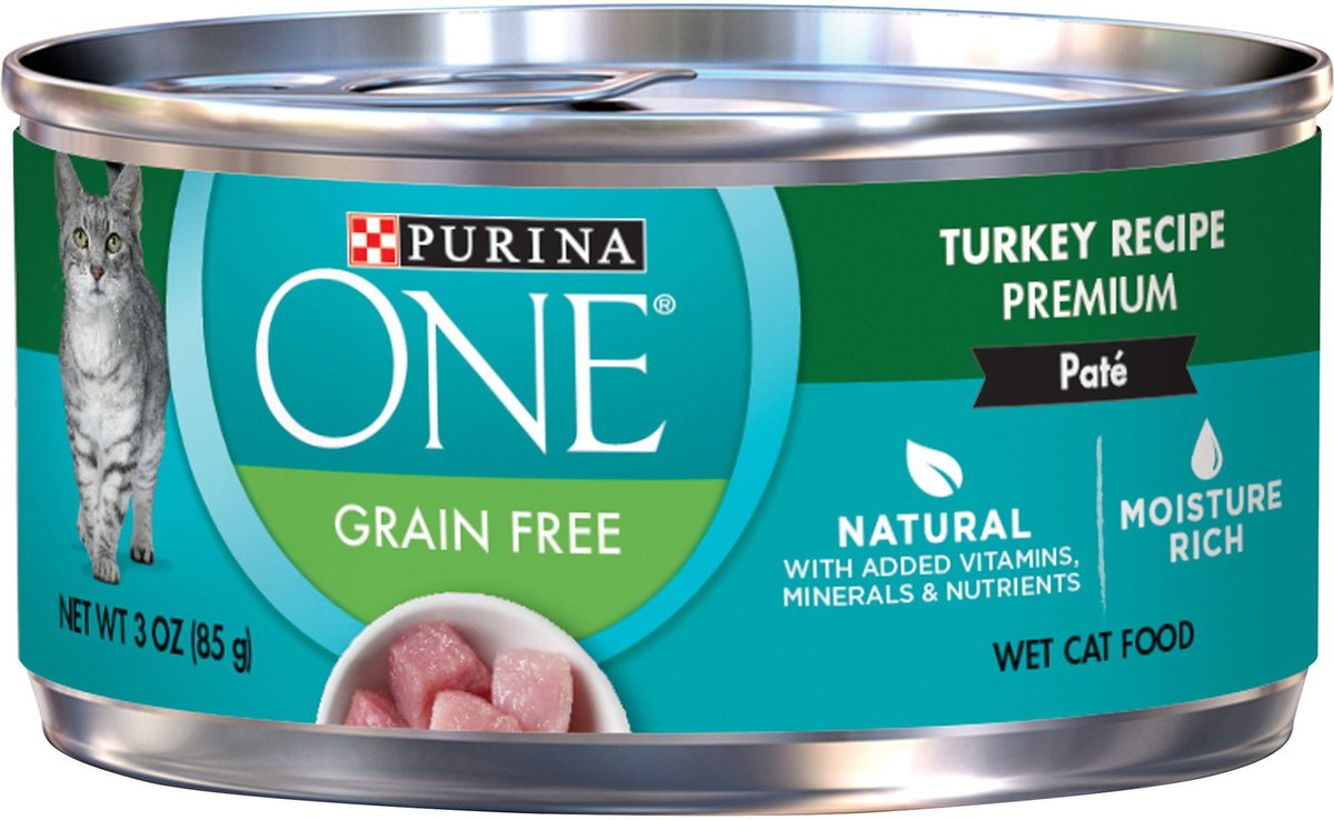 Purina one grain free canned cheap cat food