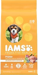 Iams Proactive Health Puppy High Protein DHA Formula with Real Chicken Dry Dog Food, 7-lb bag