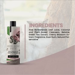 Gou Gou Pets Holistic Natural Derived Cherry Blossom & Green Tea Dog & Cat Shampoo, 16-oz bottle, 1 slide 2 of 8