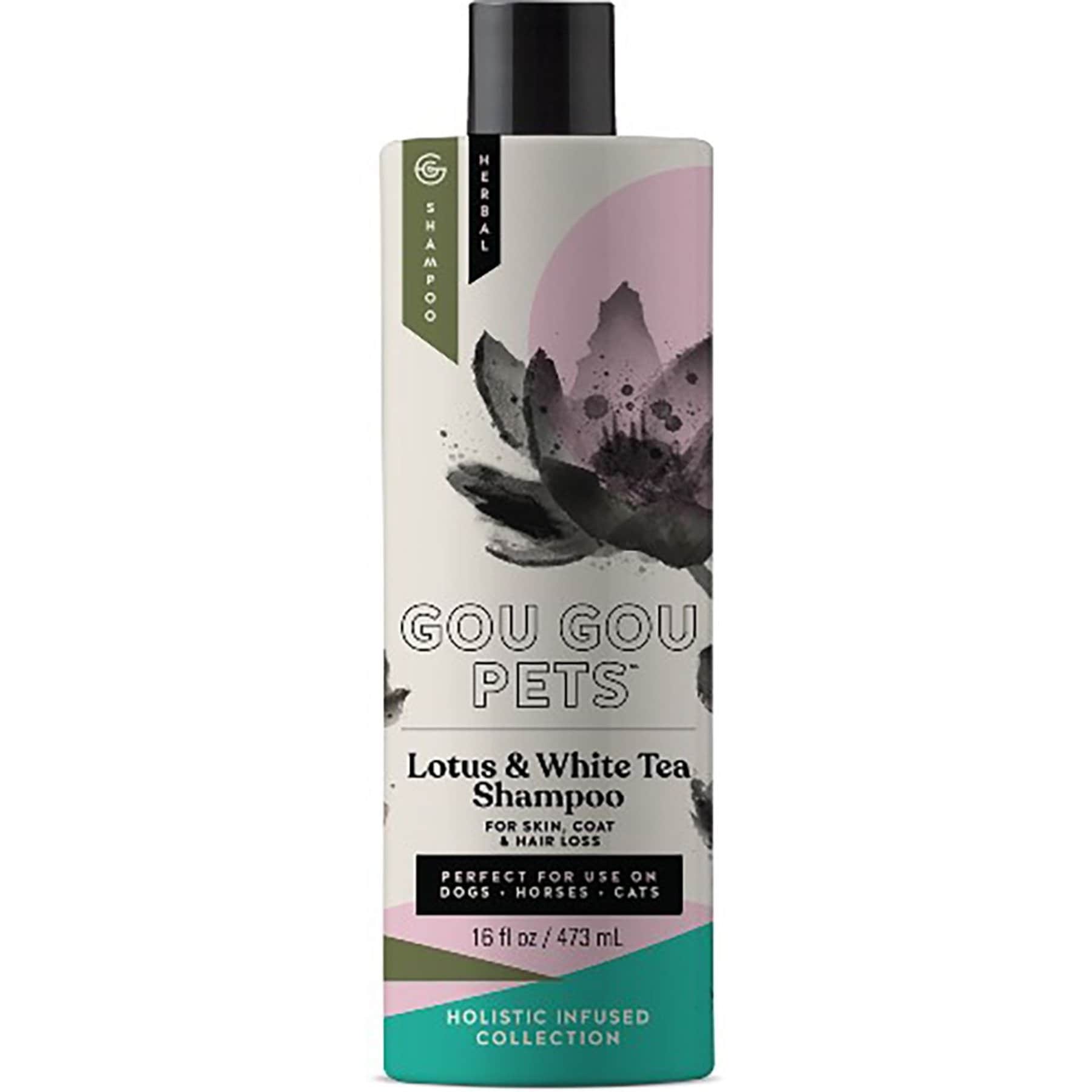 Gou Gou Pets Gou Gou Pets Lotus & White Tea Dog Shampoo, 16-fl oz bottle