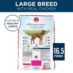 Purina ONE Natural Large Breed +Plus Formula Dry Dog Food, 16.5-lb bag slide 2 of 9
