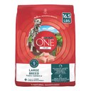 Purina ONE +Plus Natural Large Breed Formula Dry Puppy Food, 16.5-lb bag