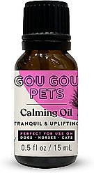 Gou Gou Pets Calming Essential Oil Blend for Anxiety Dog & Cat Spray, 15-ml bottle, 1