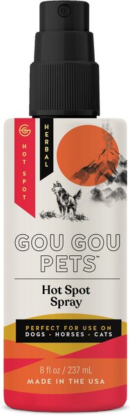 Gou Gou Pets Hot Spot Spray for Dog, Cat & Horse