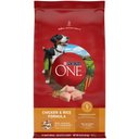 Purina ONE Natural SmartBlend Chicken & Rice Formula Dry Dog Food, 8-lb bag