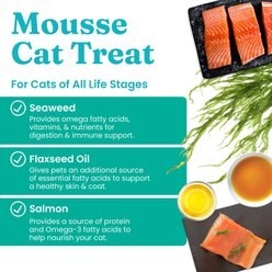 Solid Gold SeaMeal Salmon Flavored Mousse Squeeze Lickable Cat Treats, 30 count slide 2 of 5