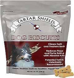 Tartar Shield Wholesome & All-Natural Chicken Flavor Dog Dental Treat, 26-oz bag slide 1 of 7
