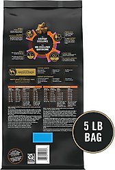 Purina Pro Plan High Protein Shredded Blend Turkey & Rice Dry Dog Food, 5-lb bag slide 2 of 8