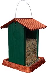North States Village Collection Hopper Birdfeeder, Green